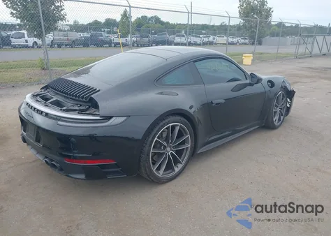 2020 Porsche 911 Carrera из США, поврежденный, VIN WP0AA2A92LS206505